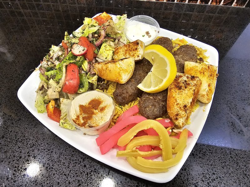 Beef Kebab Platter