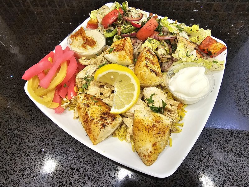 Chicken Shawarma Platter